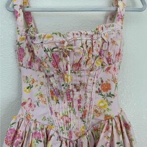 House of CB Pink Floral Dress